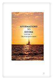 Icon image Affirmations To Affirm (Volume 1)