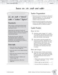 Icon image Content-Area Vocabulary Social Studies--Bases civ-, cit-, civil- and milit-