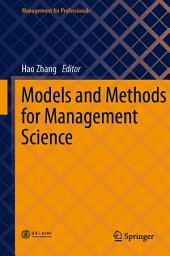 Icon image Models and Methods for Management Science