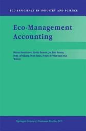 Icon image Eco-Management Accounting: Based upon the ECOMAC research projects sponsored by the EU’s Environment and Climate Programme (DG XII, Human Dimension of Environmental Change)