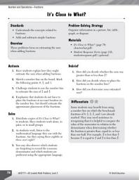 Icon image Number and Operations with Fractions Leveled Problems: Estimating the Sum: Estimating the Sum