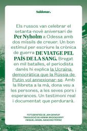 Icon image De viatge pel país de la sang: La Ucraïna democràtica que la Rússia de Putin vol annexionar-se
