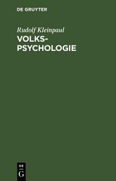 Icon image Volkspsychologie: Das Seelenleben im Spiegel der Sprache