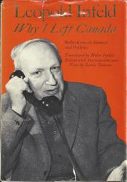 Icon image Why I Left Canada: Reflections on Science and Politics