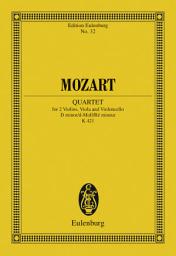 Icon image String Quartet D minor: KV 421
