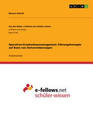 Icon image Operatives Krankenhausmanagement. Führungskonzepte auf Basis von Zielvereinbarungen
