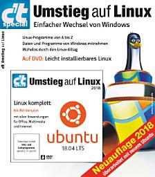 Icon image c't Umstieg auf Linux (2018): Einfacher Wechsel von Windows