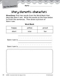Icon image Green Eggs and Ham Studying the Story Elements