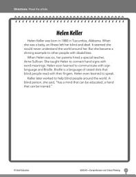 Icon image Test Prep Level 2: Helen Keller Comprehension and Critical Thinking