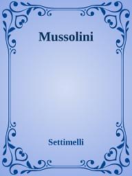 Icon image Benito Mussolini. Profilo