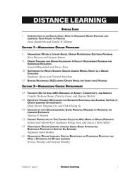 Icon image Distance Learning: Volume 21 #3