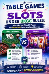 Icon image Table Games vs. Slots Under UKGC Rules: Which Format Gives UK Players the Better Odds in the New Regulatory Era