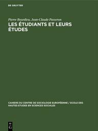 Icon image Les étudiants et leurs études
