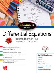 Icon image Schaum's Outline of Differential Equations, Fifth Edition: Edition 5