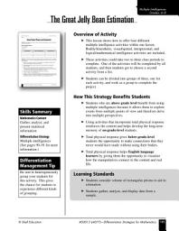 Icon image Estimating with Multiple Intelligences--The Great Jelly Bean Estimations