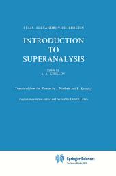 Icon image Introduction to Superanalysis
