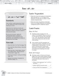 Icon image Content-Area Vocabulary Social Studies--Base cid-, cis-