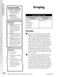 Icon image Academic Vocabulary Level 4--Grouping