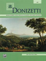 Icon image Donizetti: Vocal Collection for Low Voice