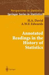 Icon image Annotated Readings in the History of Statistics