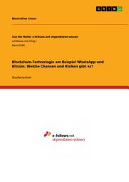 Icon image Blockchain-Technologie am Beispiel WhatsApp und Bitcoin. Welche Chancen und Risiken gibt es?
