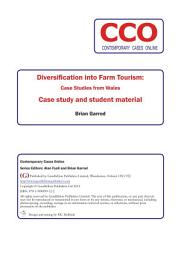 Icon image Diversification into Farm Tourism: Case Studies from Wales