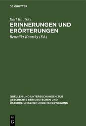 Icon image Erinnerungen und Erörterungen