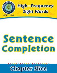 Icon image High-Frequency Sight Words: Sentence Completion