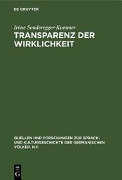 Icon image Transparenz der Wirklichkeit: Edzard Schaper und die innere Spannung in der christlichen Literatur des 20. Jahrhunderts