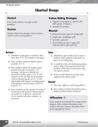 Icon image The Number System Leveled Problems: Greatest Common Factors: Greatest Common Factors