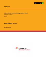 Icon image Serialization in Java