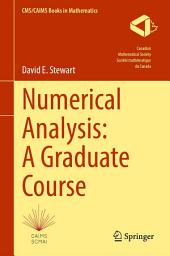 Icon image Numerical Analysis: A Graduate Course
