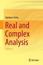 Icon image Real and Complex Analysis: Volume 2