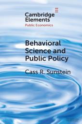 Icon image Behavioral Science and Public Policy