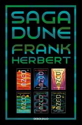 Icon image Saga Dune 1-6. La mayor epopeya de todos los tiempos: (edición estuche con: Dune | El mesías de Dune | Hijos de Dune | Dios emperador de Dune | Herejes de Dune | Casa capitular Dune)