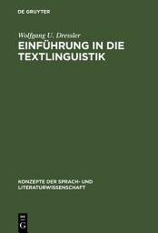 Icon image Einführung in die Textlinguistik: Ausgabe 2