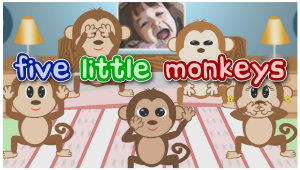 Icon image Five Little Monkeys | Nursery Rhyme