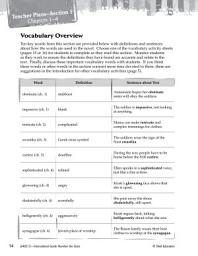 Icon image Number the Stars Vocabulary Activities