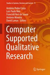 Icon image Computer Supported Qualitative Research