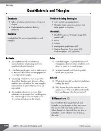 Icon image Geometry Leveled Problems: Quadrilaterals and Triangles: Quadrilaterals and Triangles