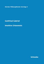 Icon image Intuitive Erkenntnis