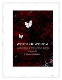 Icon image Words of Wisdom (Volume 14): 1001 Quotes & Quotations