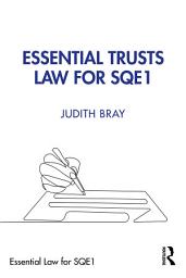 Icon image Essential Trusts Law for SQE1