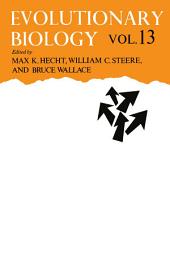 Icon image Evolutionary Biology: Volume 13