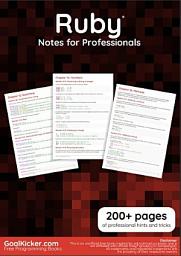 Icon image Ruby Notes for Professionals book
