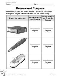Icon image Measurement and Data: Measure and Compare Practice