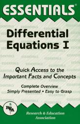 Icon image Differential Equations I Essentials
