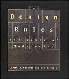 Icon image Design Rules, Volume 1: The Power of Modularity