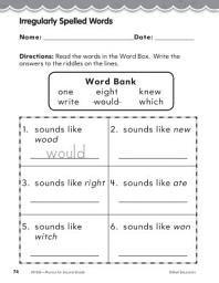 Icon image Second Grade Foundational Phonics Skills: Irregularly Spelled Words