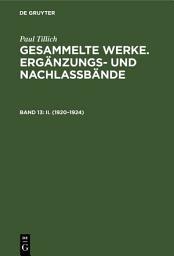 Icon image II. (1920–1924): Mit einer historischen Einleitung